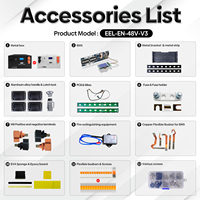 Stock UE Livraison Gratuite Boîte de Batterie EEL V3 Batterie au Lithium Fer 16S 48V 280AH Boîtier de Batterie DIY avec BMS EN 200A avec Bluetooth
