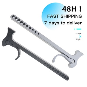 Outil d'éclairage de scène AICPOSE Hammer Truss noir et argent pour structure de scène Global F34 - Product Image 2