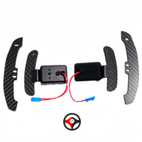 Pour BMW F32 F36, palettes de changement de vitesse magnétiques en fibre de carbone véritable, amélioration OE, remplacement direct avec câblage intégré, installation facile