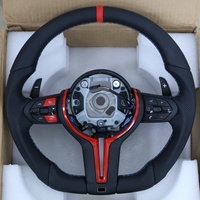 Volant sport rouge personnalisé pour BMW F06 F10 F12 F20 F22 F30 F33 M3 X4 X5 F15 F25 E70 E87 E90