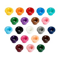 Œillets en plastique durables personnalisés LYH multicolores avec rondelle, tailles 4mm-21.5mm, approvisionnement direct usine, prix compétitif