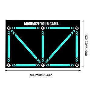 <span class=keywords><strong>Tapis</strong></span> d'entraînement de football réducteur de bruit antidérapant approvisionnement d'usine usage domestique de haute qualité pour enfants Mini <span class=keywords><strong>tapis</strong></span> de pratique d'intérieur de football - Product Image 1