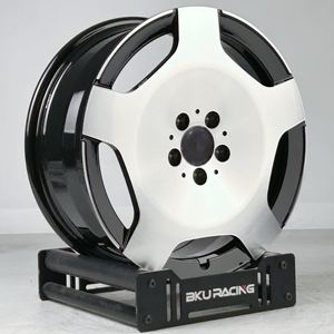 Bku para Mercedes <span class=keywords><strong>Maybach</strong></span> W222 W223 S580 S600 S680 EQS GLS forjado 5x112 ruedas 19-24 pulgadas rueda personalizada cepillado T6061 llantas de aleación - Product Image 4