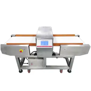 Touch Screen Food Detector De Metales-Profesional Automatic Metal Detector For Food Processing Industry