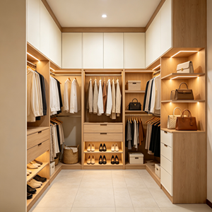 <span class=keywords><strong>Armario</strong></span> de Almacenamiento para Dormitorio de Alta Calidad, <span class=keywords><strong>Armario</strong></span> Vestidor con Panel Resistente a la Humedad para Dormitorio de Villa o Apartamento - Product Image 1