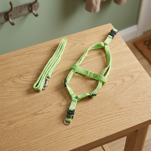 สายรัดอกสุนัขลายหัวใจสุดเท่ ขนาด 1.5 ซม. - Product Image 3