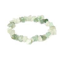 Pulseras Elásticas de Piedras Preciosas Naturales para Sanación de Chakras, Joyería de Cuentas Irregulares de Reiki y Yoga, DIY Sostenible