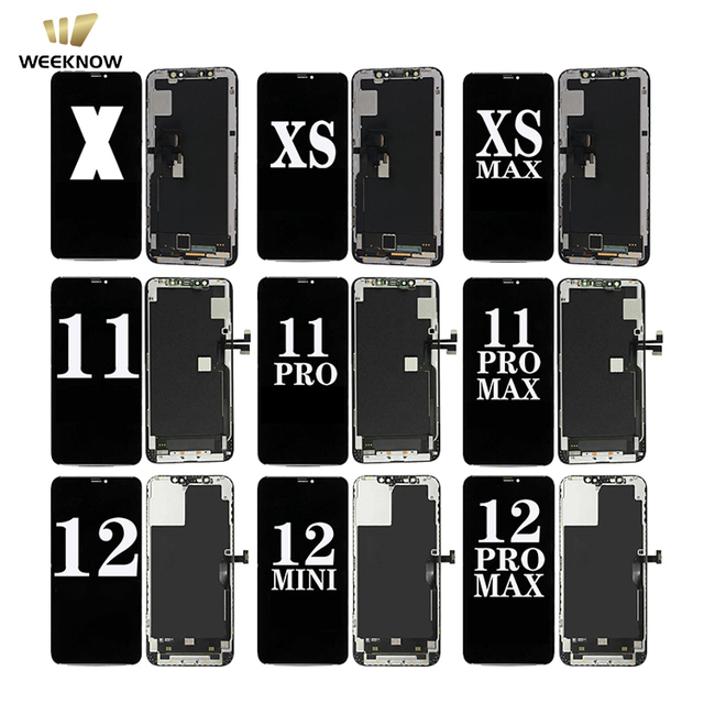 Wholesaler Price Original Touch Screen Digitizer for SE/X/XR/11/12/13 Pro/15 Pro Models 100% Original TFT LCD Display