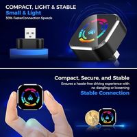 Adaptador Inalámbrico Portátil para Carplay con Compatibilidad Universal con Android Auto y para Apple Car Play Smart Box Dongle