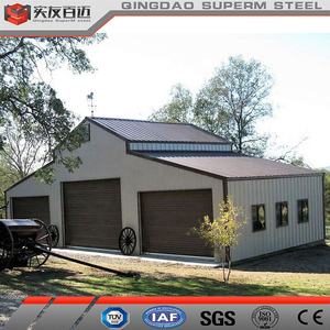 โรงนาโลหะเสาโลหะพร้อมดีไซน์สำหรับใช้ในฟาร์มแบบออกประตูบ้านสำเร็จรูปขนาดเล็ก - Product Image 2