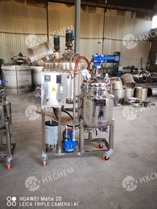 bibo 50L SUS316L Stainless Steel Double Mixing <b>Vacuum</b> <b>Pump</b> Heating Food Grade Ti Coating Motor Chemical Engine - Product Image 3