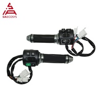 SiAECOSYS 12 X 3.5 pouces QS138 3000W 72V 100KPH Moto électrique pour adulte, nouveau moteur central, kits d'assemblage avec contrôleur CAN