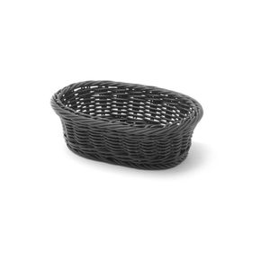 Panier à pain ovale noir HENDI 190x120x60mm, panier de courses - Product Image 1
