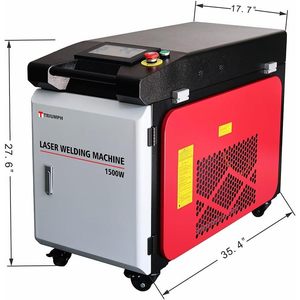 Nouvelle machine portative 4-en-1 intégrée de 3000W pour le décapage de la rouille au laser à fibre, 220V monophasée, composants de marque JPT - Product Image 5