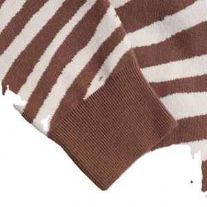 Suéter de Punto Personalizable con Patrón Jacquard Bordado, Cuello Alto, Informal, de Invierno, para Mujer - Product Image 6