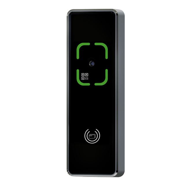 Narrow Design Metal Waterproof APP Access Control System Remotely Controlled Night Vision Wiegand BLE for Apartment