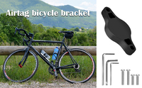 Support de vélo dissimulé Singsun SS-002 pour Airtag, traceur GPS antivol et anti-vibration en plastique – Vente en gros