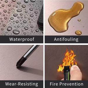 แผงติดผนังหินวัฒนธรรมพีวีซีขนาด4x8, กระจกสีทองสำหรับตกแต่งภายในทำจาก PU เนื้อนิ่มกันน้ำได้กันภายในอาคาร - Product Image 3