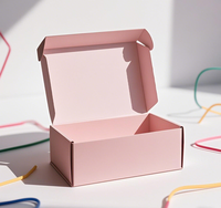 Grand carton de chaussures de logo personnalisé avec boîte Boîte d'avion Boîte d'expédition en carton ondulé