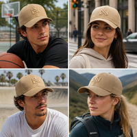 Casquette de baseball brodée 3D avec logo personnalisé, en coton premium, 6 panneaux structurés, prix d'usine en gros, visière sandwich, casquette de sport