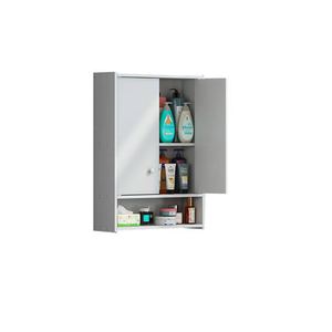 Ou Shumei Wall Mounted <b>Storage</b> Cabinet 3 Tier Rectangular Bathroom Above Toilet Durable Waterproof - Product Image 2
