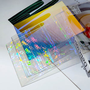 Feuille acrylique holographique irisée vibrante Bridgevia 1/8 pouce Effet verre brisé Artisanat fait main Décoration murale Découpe personnalisée - Product Image 4