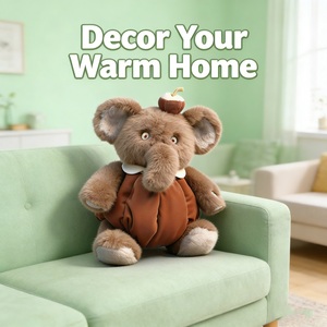 Adorable éléphant en peluche intelligent avec des yeux animés, contrôle par application Tuya, dialogue multilingue, jouet éducatif et compagnon émotionnel - Product Image 6