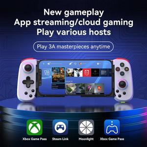 แป้นเกมไร้สายพับเก็บได้ D6DP แผงควบคุมเกมแบบไร้สาย BT5.3หดได้แผ่นจอยสติ๊กสำหรับสวิตช์อุปกรณ์เสริมโทรศัพท์แอนดรอยด์ - Product Image 4