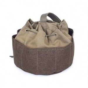 Sac de rangement pour outils avec 17 poches, cordon de serrage souple, poignée en sangle de nylon pour électricien, chauffagiste, plombier, échantillon gratuit - Product Image 2