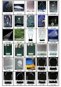 Trophées gravés au laser en cristal avec des bords biseautés uniques et magnifiques pour la décoration de souvenirs - Product Image 6
