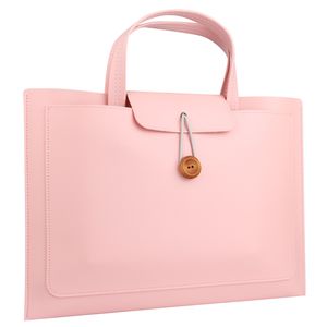 Housse d'ordinateur portable simple et imperméable en cuir PU, <span class=keywords><strong>pochette</strong></span> d'enveloppe, mallette pour femmes et hommes - Product Image 4