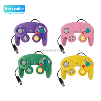 Control Gamepad Tipo Joypad Para Consola Gamecube y Puerto GC, Mando con Cable Para PC y Computadora MAC