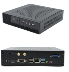 Mini PC industriel Intel Core i5-7200U, 16 Go de RAM, SSD 512 Go, Windows 11, ports HDMI, VGA, COM, 4G LTE, ordinateur de bureau micro pour les petites entreprises - Product Image 2