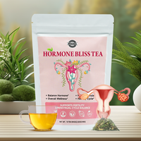 Tisane Chinaherbs en gros GMP saveur framboise rouge menthe verte gingembre pour l'équilibre hormonal et l'amélioration du cycle menstruel