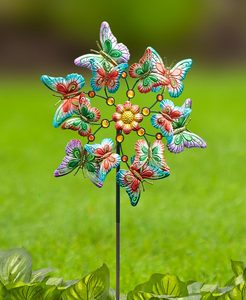 Décoration de jardin d'extérieur, toupie à vent en métal en forme de coccinelle - Product Image 5