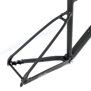 G2max Aluminum Gravel Bike <b>Frame</b> 6061 Carbon Fork 700x50c Tires Thru Axle 12*142mm BSA68*24 Disc Road <b>Bicycles</b> - Product Image 3