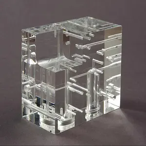 Custom Laser Cut Acrylic Milled Acrylic Plate Parts Services Milled Acrylic Parts