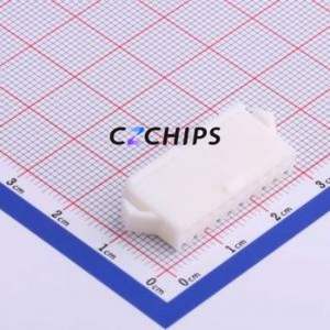 HX25022-10P WH Housing (Wire-to-Board / Wire-to-Wire) P=2.5mm Connector 1x10P 2.5mm 1 10 - Product Image 2