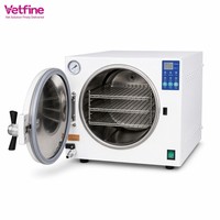 Tragbarer Kompakter Veterinär-Klinik-Tisch-Dampfsterilisator Autoklav Klasse N Maschine mit Automatischem Trocknungssystem