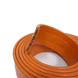 Многоядерный экранированный Плоский подъемный кабель 12 ядер 0, 5 мм2 для кабелей управления лифтом TVVBG кран плоский кабель - Product Image 1