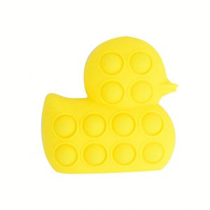 Jouet à presser en silicone Canard jaune, Balle anti-stress, Jouet éducatif et de décompression pour enfants, Modèle Exterminator Pioneer - Product Image 3