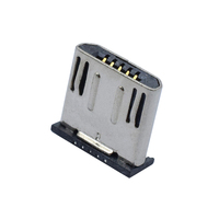 Conector Micro USB Tipo A Macho de Cobre de Alta Conductividad Plateado Kandens para Carga Rápida de Teléfonos Móviles