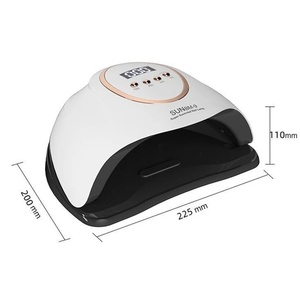Séchoir à ongles LED portable pour manucure et pédicure avec lampe UV à séchage rapide et détection de mouvement, en plastique durable - Product Image 2