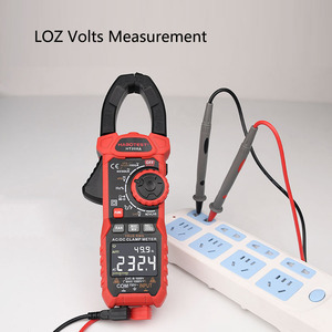 Multímetro de Pinça HT208A com Tela VA-LCD, 6000 Contagens, Verdadeira RMS, Corrente AC 1000A, Tensão DC 1000V, Frequência 10MHz, Temperatura - Product Image 3