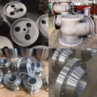 Service de fonderie de pièces métalliques en Chine, usinage CNC, pièces de pompe à eau/vanne/hélice/bague en acier inoxydable et fonte