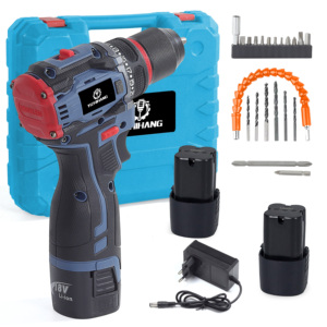 FPD01 Taladro percutor inalámbrico portátil de 18 V con batería de litio, taladro manual multifunción, juego de destornilladores, producto OEM - Product Image 3