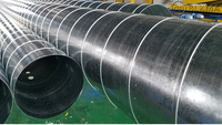 BLKMA — machine de fabrication de tuyaux ronds, avec fraise pour tube de broche et conduit d'air en spirale
