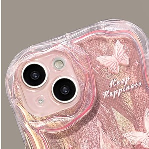 Merry Go Round Papillon Perle Chaîne Camlet Style TPU Housse de Téléphone Portable pour <span class=keywords><strong>Iphone</strong></span> 17 8 X <span class=keywords><strong>Xr</strong></span> Xs 11 12 13 14 15 16 Pro Max - Product Image 6