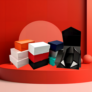 Imán solapa logotipo personalizado fábrica cartón rígido papel plegable ropa <span class=keywords><strong>zapatos</strong></span> magnético negro lujo caja de regalo para embalaje - Product Image 2