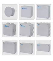Boîtier de jonction de câbles en plastique ABS personnalisé ZCEBOX, boîtier électronique extérieur étanche IP65, boîte de jonction de câbles électriques